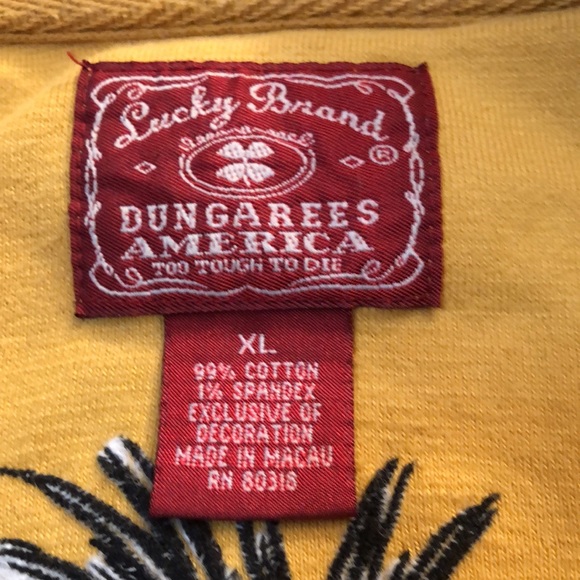 Lucky Brand  BANSHEE zip-up sweater /XL - Picture 5 of 5